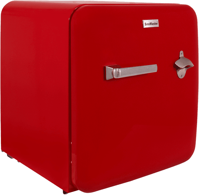 SnoMaster - 50L Red Retro Beverage Cooler