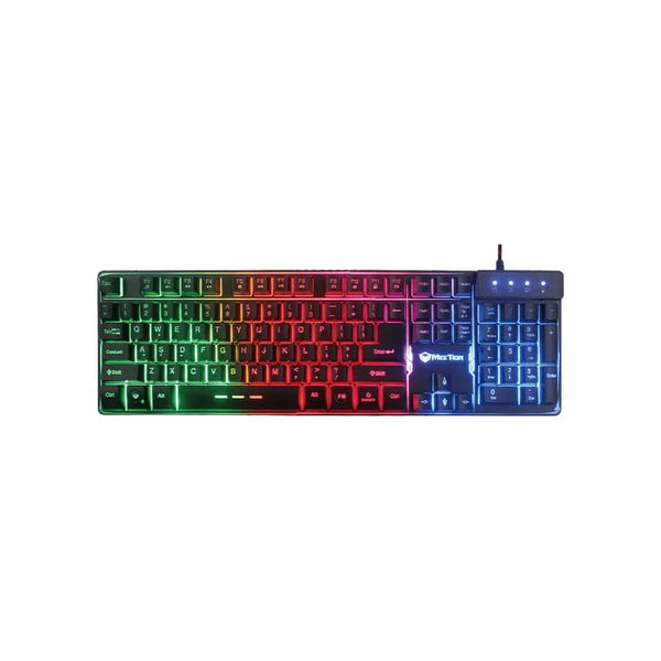 Meetion Colourful Rainbow Backlit Gaming Keyboard.