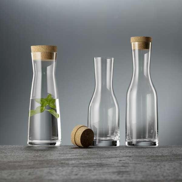 Bohemia Cristal 850ml Carafe with Cork stopper.