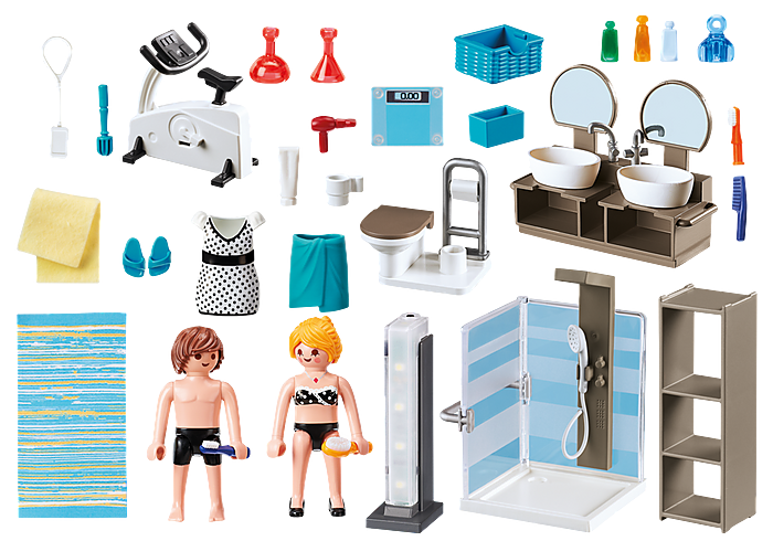 PLAYMOBIL Bathroom 9268.