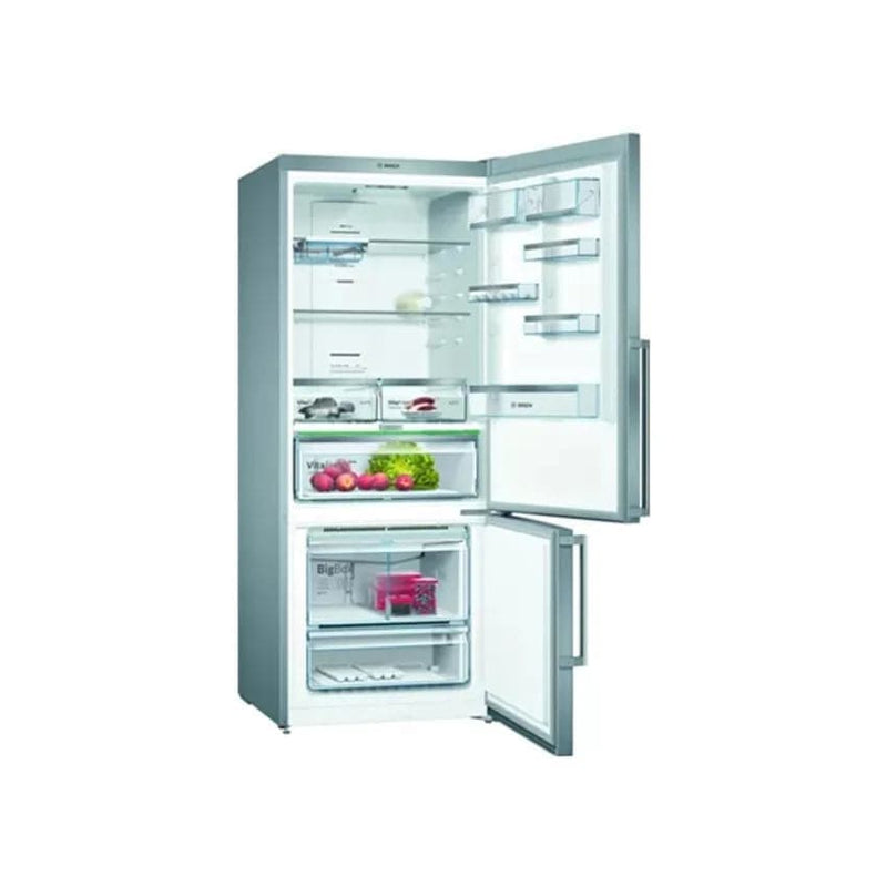 Bosch Serie | 6 Freestanding Bottom Freezer Fridge - Stainless Steel.