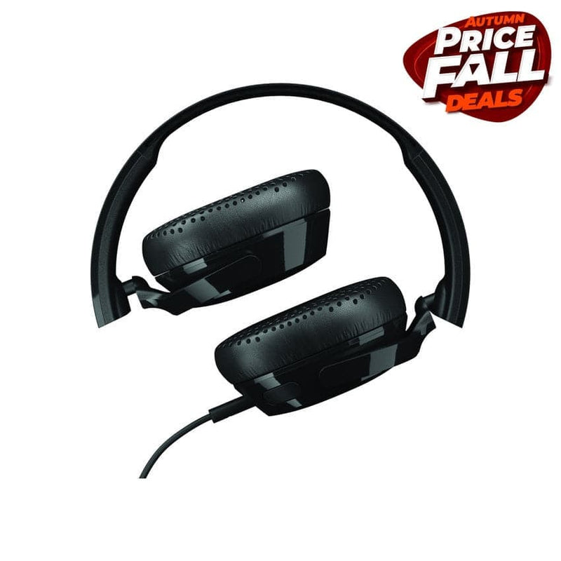 Skullcandy Riff Wired Headphones - Black.