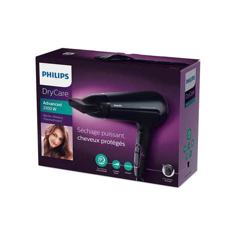 Philips 2100w Thermoprotect Hairdryer - Black.