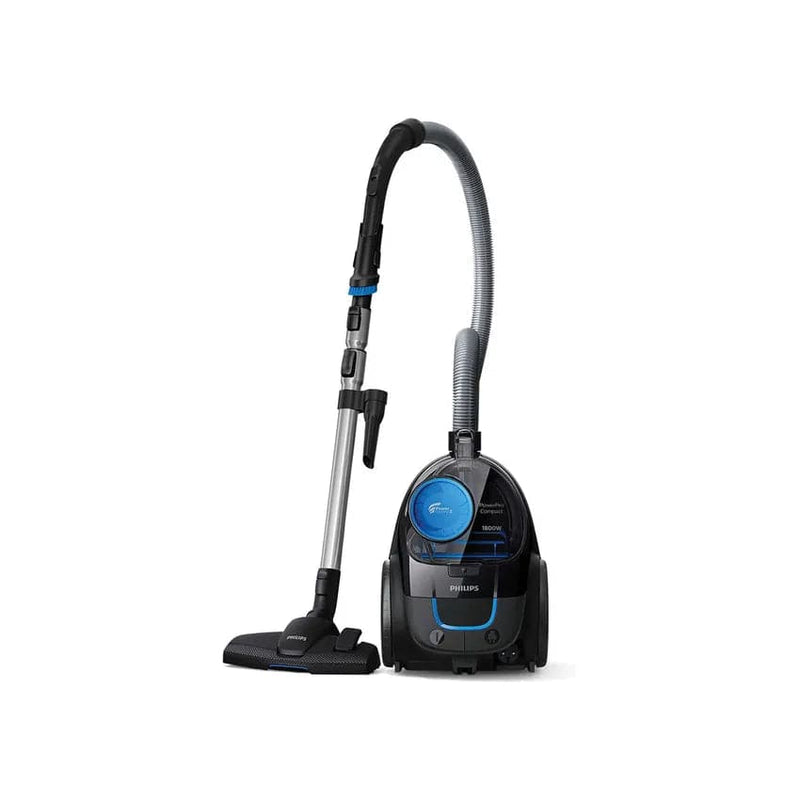 Philips 1800w Powerpro Compact Bagless Vacuum Cleaner - Deep Black.