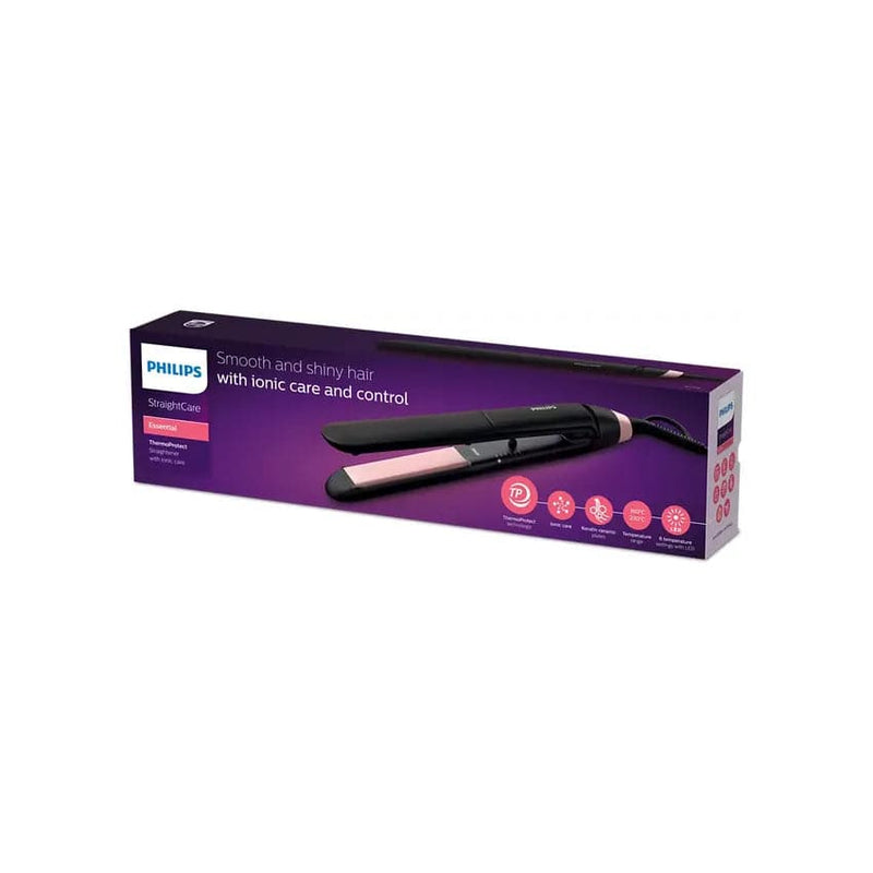 Philips Straightcare Essential Thermoprotect Straightener - 6 Temperature Setting.