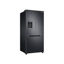 Samsung 470L Net Frost Free French Door Fridge - Gentle Black.