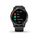 Garmin Vívoactive® 4 45mm - Black With Slate Hardware.