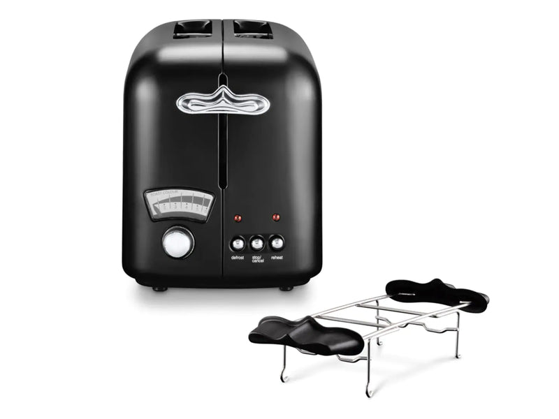 Argento 2 Slice Toaster - Black.