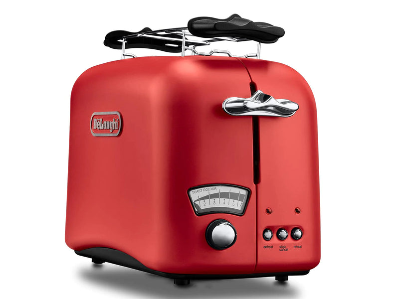 Argento 2 Slice Toaster - Red.