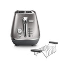 Distinta Flair 2 Slice Toaster Finess Silver.