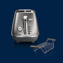 Distinta Flair 2 Slice Toaster Finess Silver.