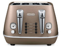 Distinta 4 Slice Toaster Future Bronze.