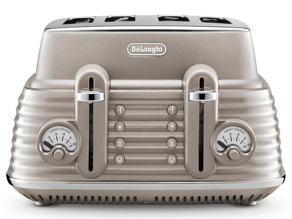 Scultura Selections 4 Slice Toaster Clay Beige.