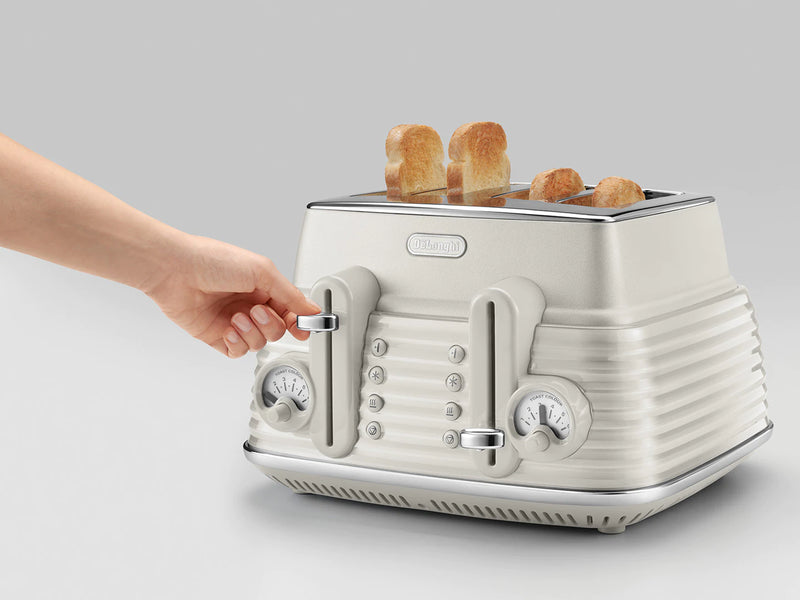 Scultura Selections 4 Slice Toaster - White.