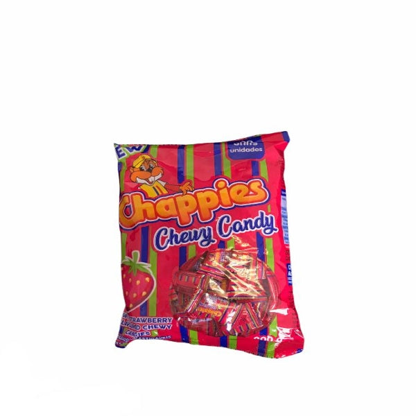 Chappies Chews Sweet Strawberry 200g x24.