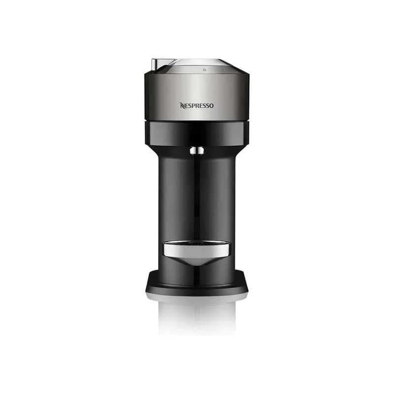 Nespresso Vertuo Coffee Machine - Dark Chrome + Free Coffee Voucher.