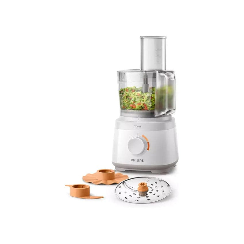 Philips 700w Daily Collection Compact Food Processor - White.