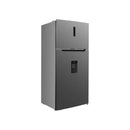 Defy 490L Top Mounted Freezer Fridge - Stainless Steel.