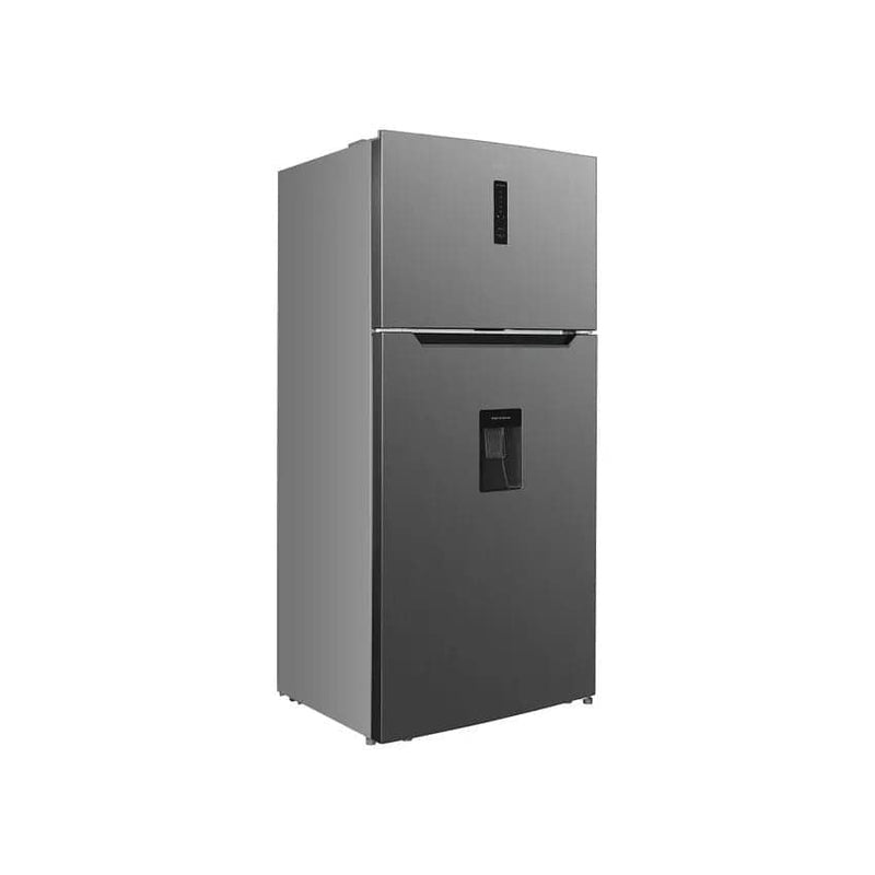 Defy 490L Top Mounted Freezer Fridge - Stainless Steel.