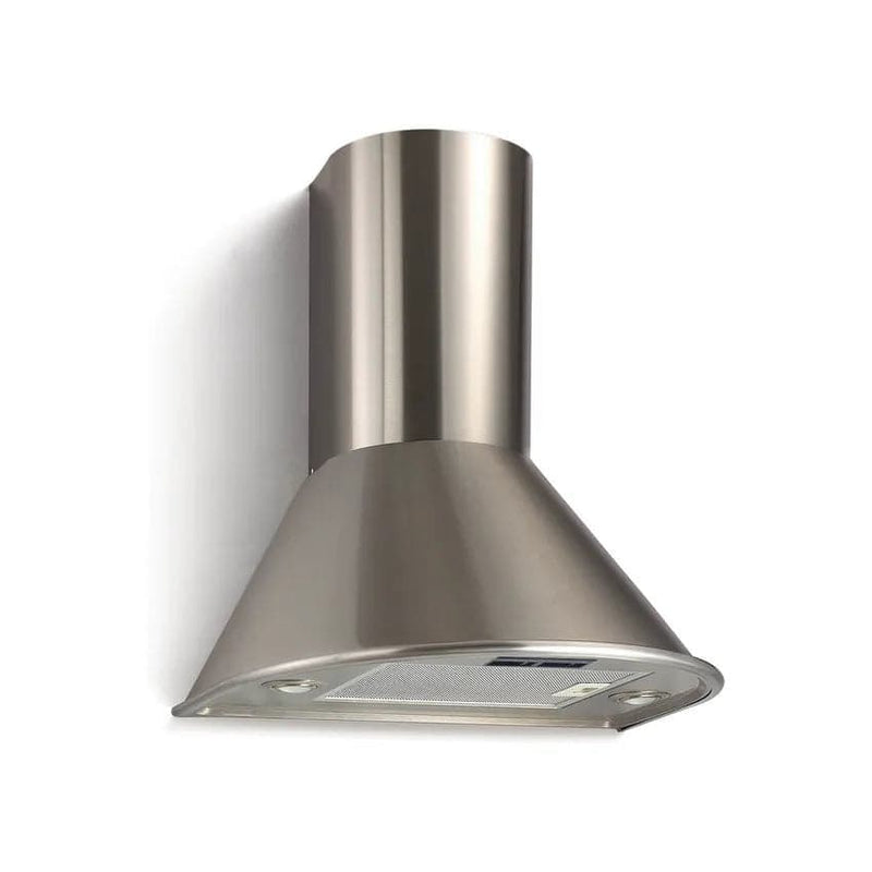 Falco 60cm Round Type Chimney Extractor - Stainless Steel.