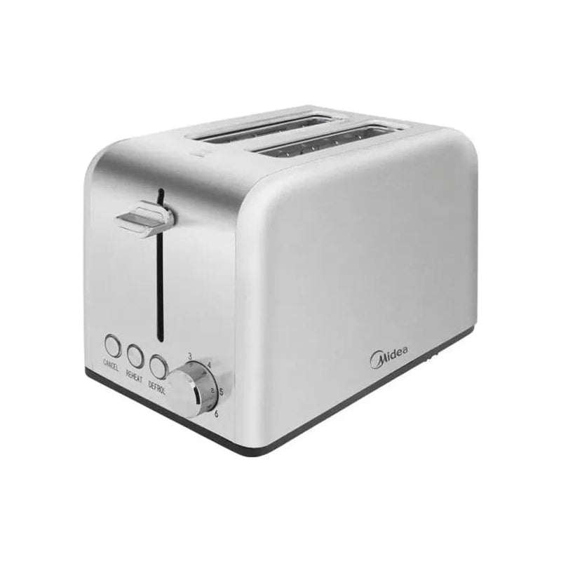 Midea 2 Slice Toaster With Toaster Rack - Stainless Steel.