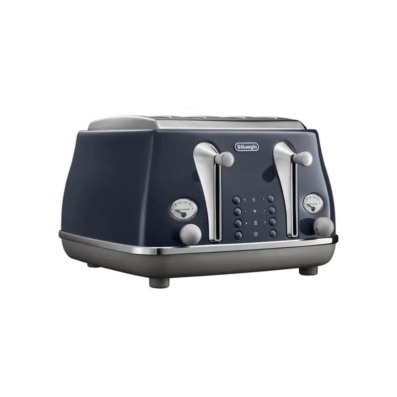 De'longhi Icona Capitals 4 Slice Toaster - London Blue.