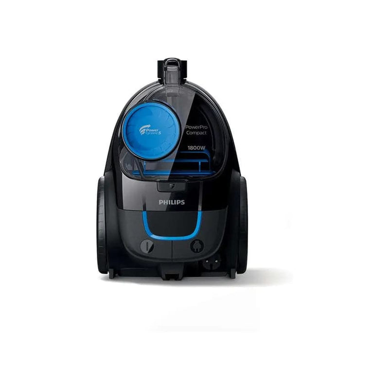 Philips 1800w Powerpro Compact Bagless Vacuum Cleaner - Deep Black.