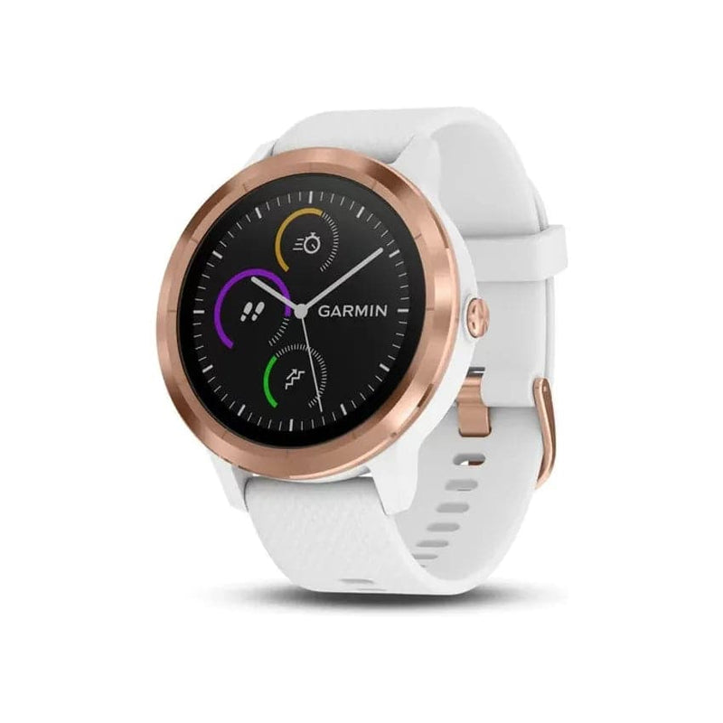 Garmin Vivoactive 3 Gps Smartwatch Rose Gold White.