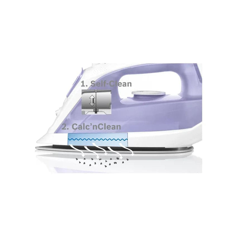 Bosch Sensixx Steam Iron - White.