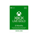 Microsoft Xbox Live Gold 6 Month Esd (Digital Code).