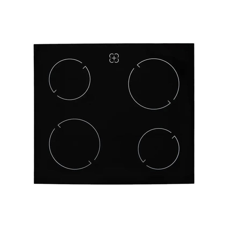 Falco 60cm Oven And Ceran Hob Set - Stainless Steel.