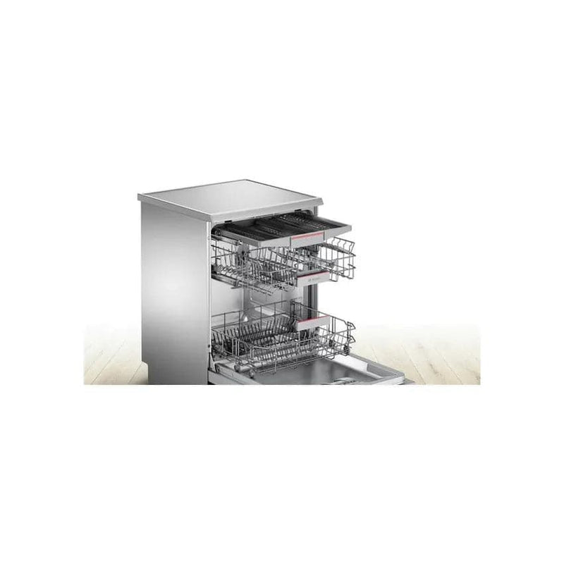 Bosch Serie | 4 60cm Freestanding Dishwasher - Stainless Steel.