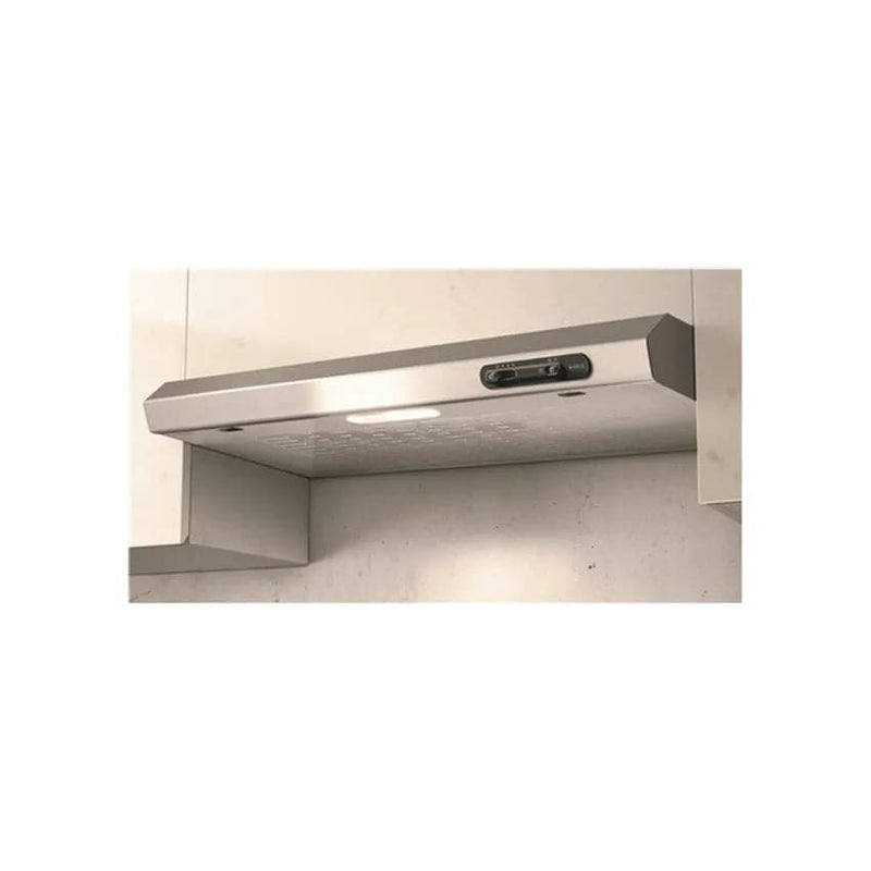 Elica 60cm Silver Slimline Under Cabinet Cooker Hood.