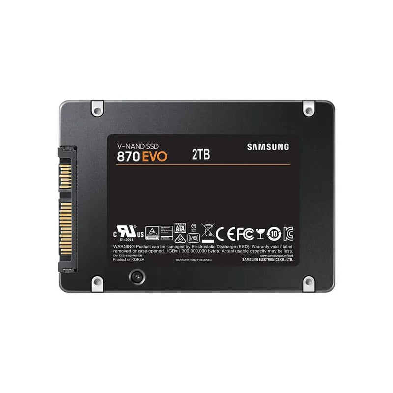 Samsung 870 Evo 2TB Sata SSD.