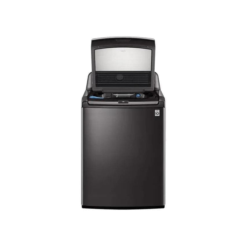 LG 24kg Top Loader Washing Machine - Black Stainless.