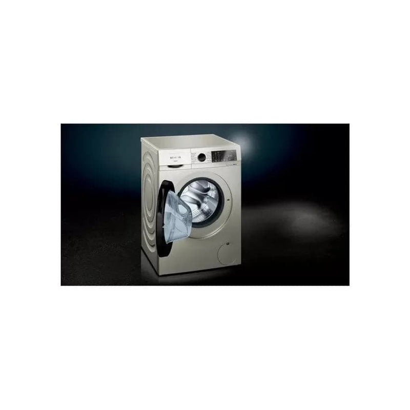 Siemens Iq300 9kg Frontloader Washing Machine - Silver Inox.