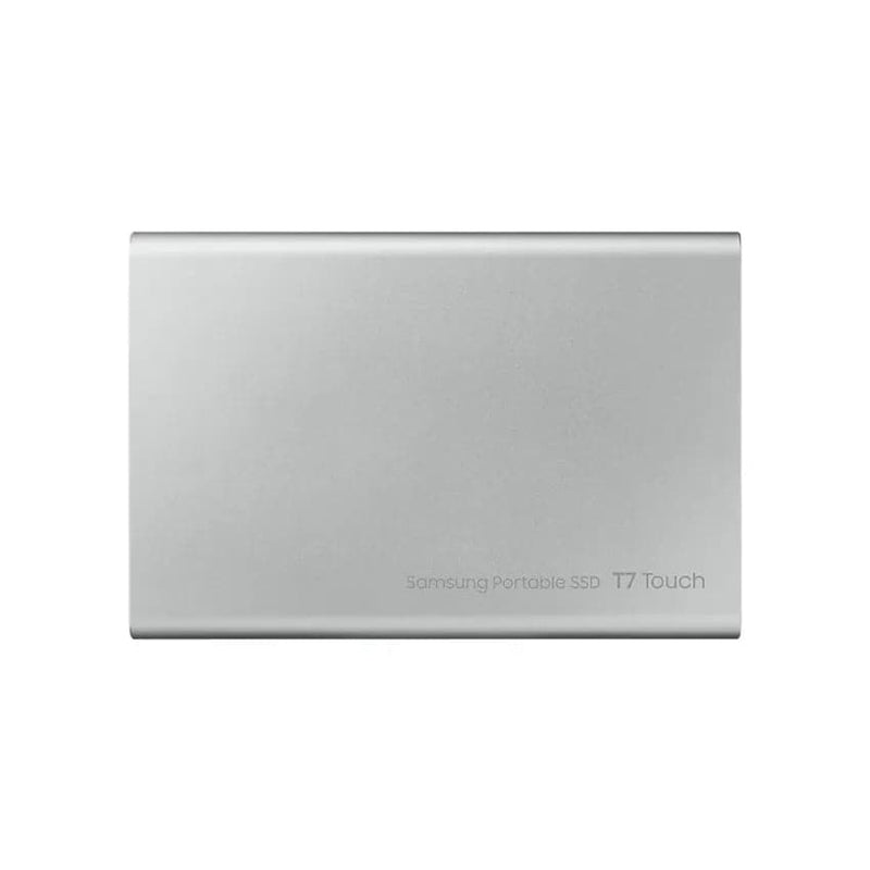 SAMSUNG PORTABLE SSD T7 TOUCH 500GB - SILVER.