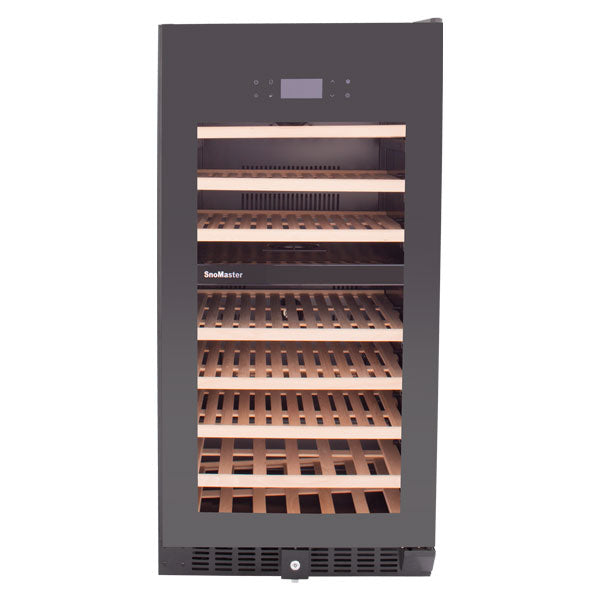 SnoMaster 94 Bottle Dual Zone Wine Chiller- Pro Series