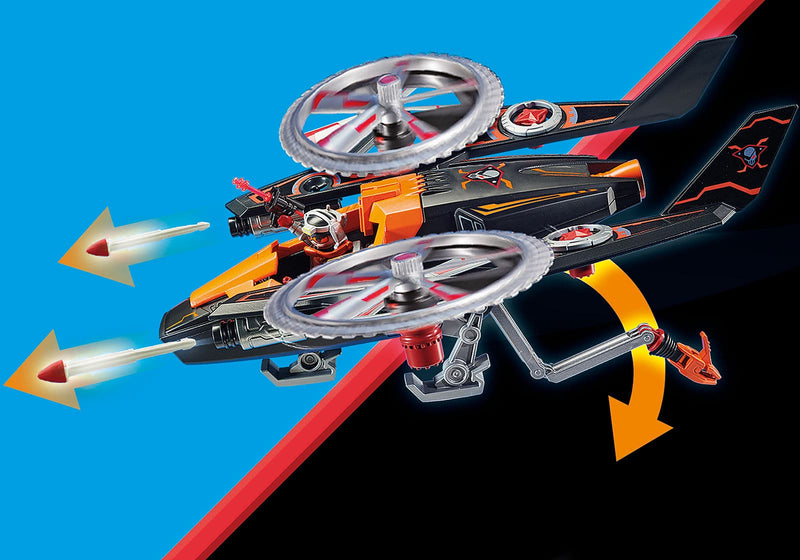 Galaxy Pirates Helicopter.