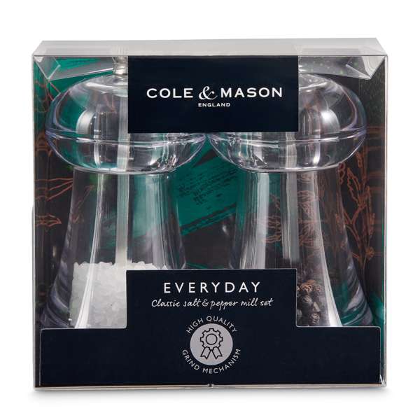 C&M Everyday 110mm Classic Salt & Pepper Mill Set.