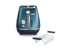 Distinta Flair 2 slice toaster – Prestige Blue.