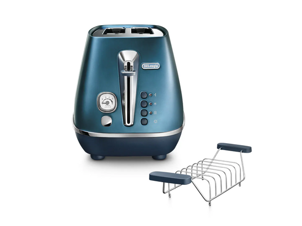 Distinta Flair 2 slice toaster – Prestige Blue.