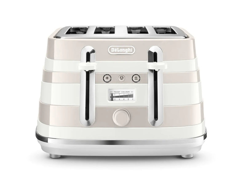 Avvolta Class 4 Slice Toaster - Graceful White.