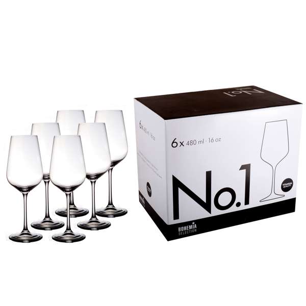 Bohemia No.1 Wine Glass 480ml(6).