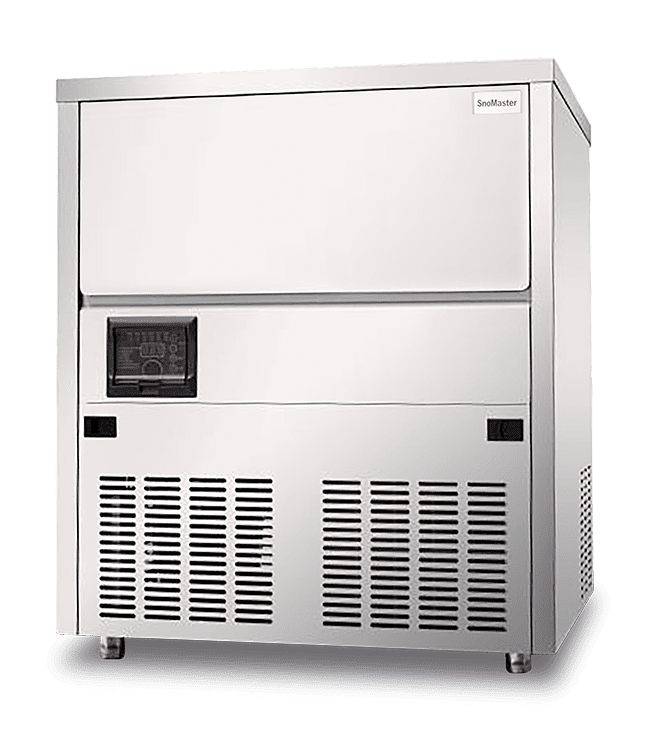 SnoMaster 80kg Plumbed In Freestanding Commercial Ice Maker- Gourmet ice