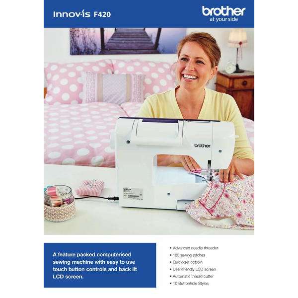 F420 Brother Sewing Machine.