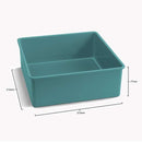 Jamie Oliver Square Cake Tin - Atlantic Green.