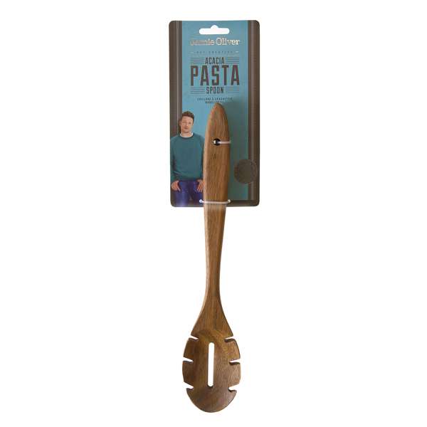 Jamie Oliver Acacia Wood Pasta Spoon.