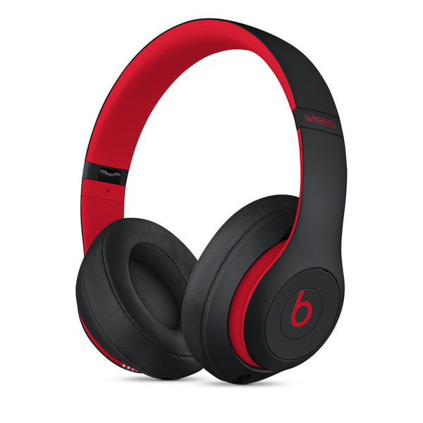 Beats Studio3 Wireless Over-Ear Headphones - The Beats Decade Collection - Defiant Black-Red.