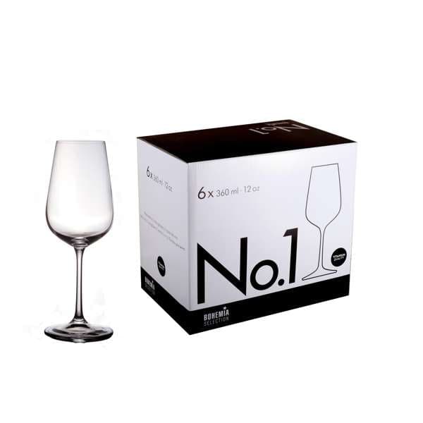 Bohemia No. 1 Wine Glass 360ml (6).